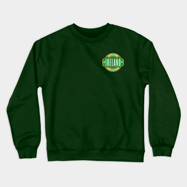 Abbeydorney Ireland - Irish Town Crewneck Sweatshirt by Eire